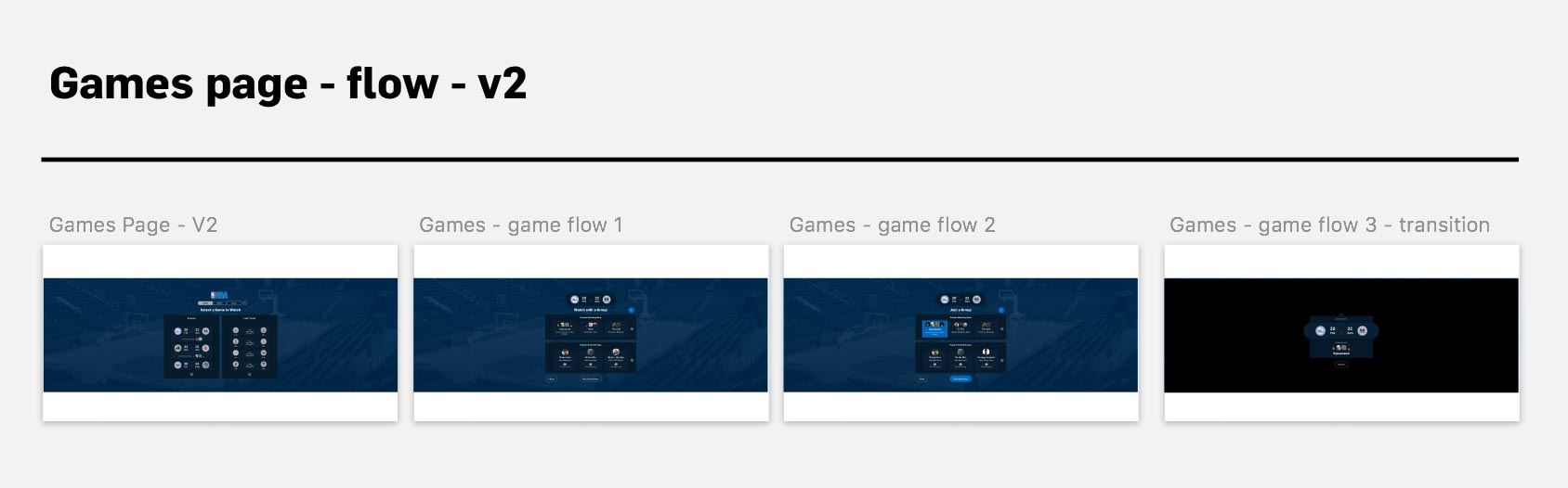 example flow for final prototype